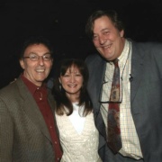 With Don Black OBE and Stephen Fry at the rehearsal for the Different Voices concert at Cadogan Hall